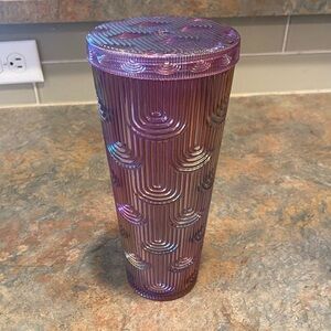 Starbucks Purple Iridescent Tumbler EUC